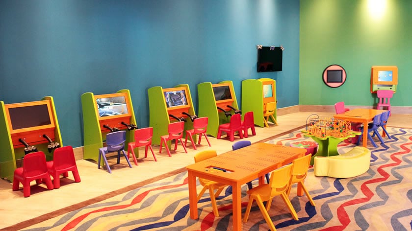 Doubletree by Hilton Resort Spa Marjan Island Kids Club Playstations