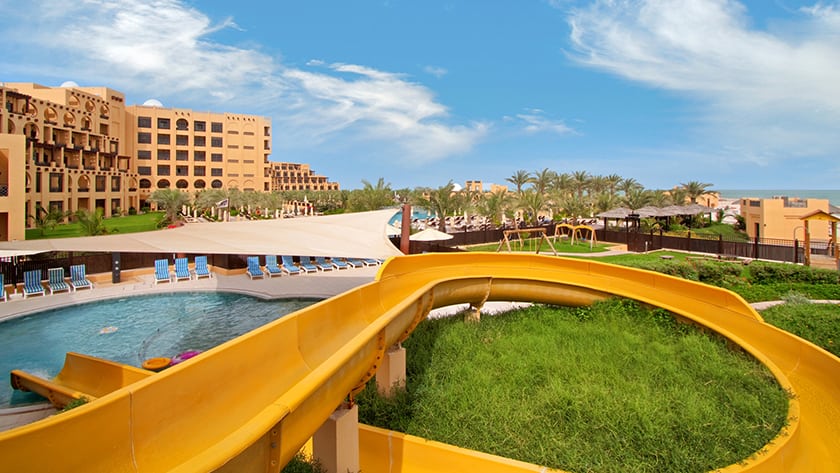 Hilton Ras Al Khaimah Resort Kids Outdoor Pool Slide