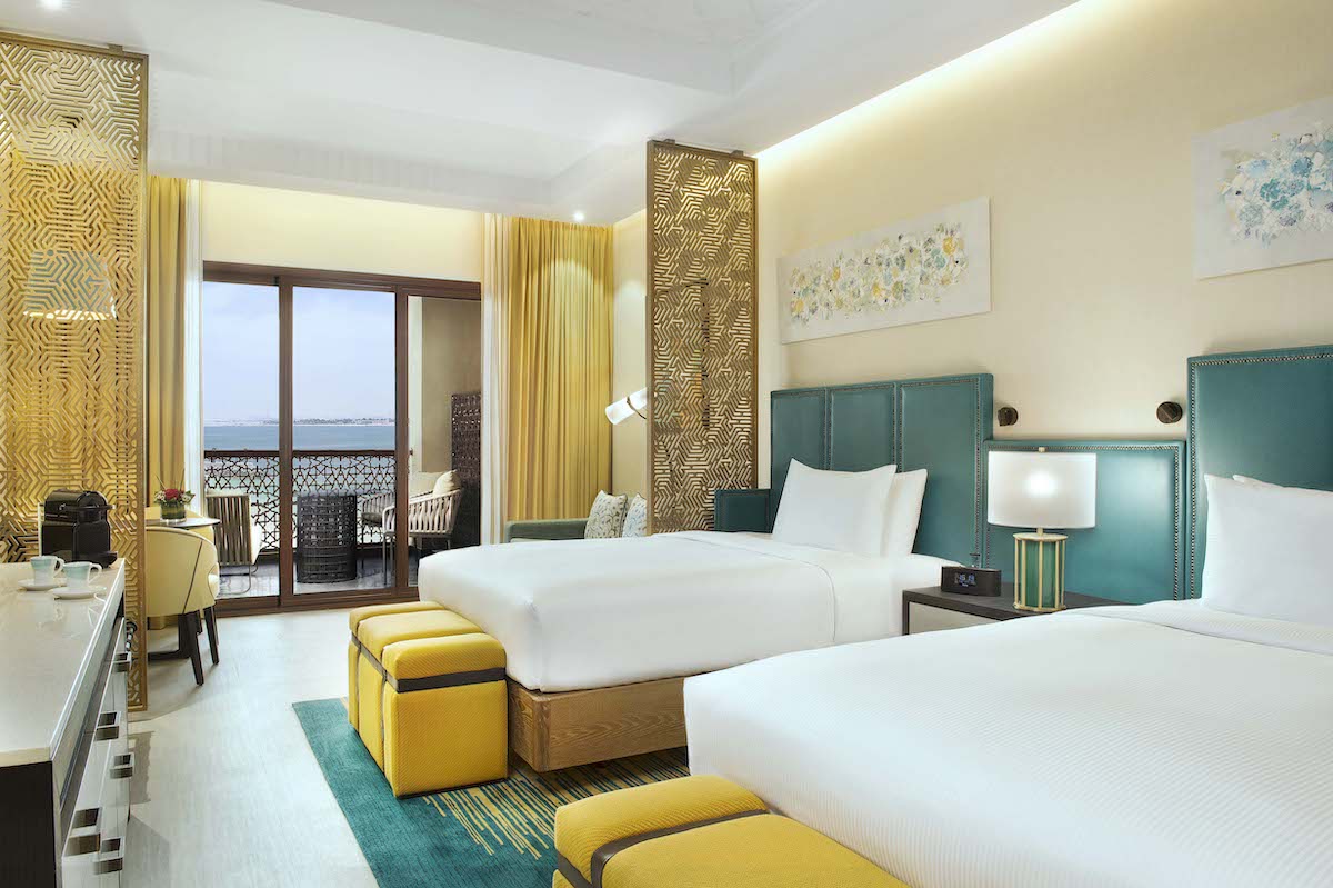 Doubletree by Hilton Resort Spa Marjan 2 Queen Bay Club beach front room with sea view