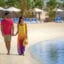 Doubletree by Hilton Resort Spa Marjan Island The Bay Club beach European couple 1