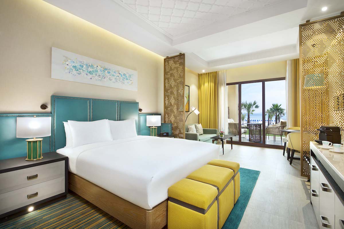 Doubletree by Hilton Resort Spa Marjan King Bay Club sea front room with beach access